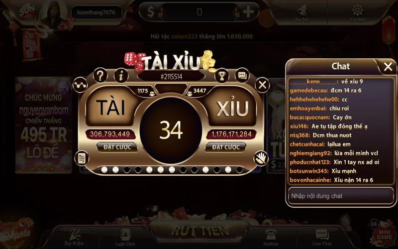 Tài xỉu Sunwin luôn là trò chơi được đánh giá cao