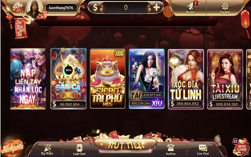 Thu phục thiềm thừ của Sunwin rất nổi tiếng 