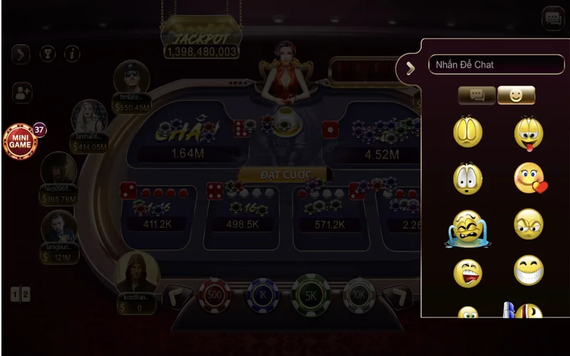 hai huyen vu tai xoc dia tu linh sunwin la dat cuoc vao cac mat cua dong xu