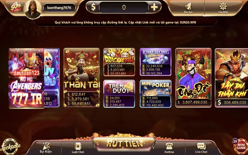 mini poker sunwin co tong cong la ba muc cuoc chinh