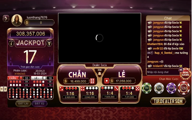 xoc dia livestream sunwin co nhieu tinh nang thu vi